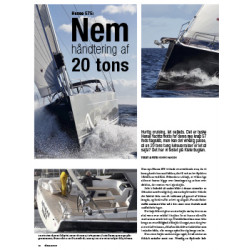 Hanse 575 - nem håndtering af 20 tons